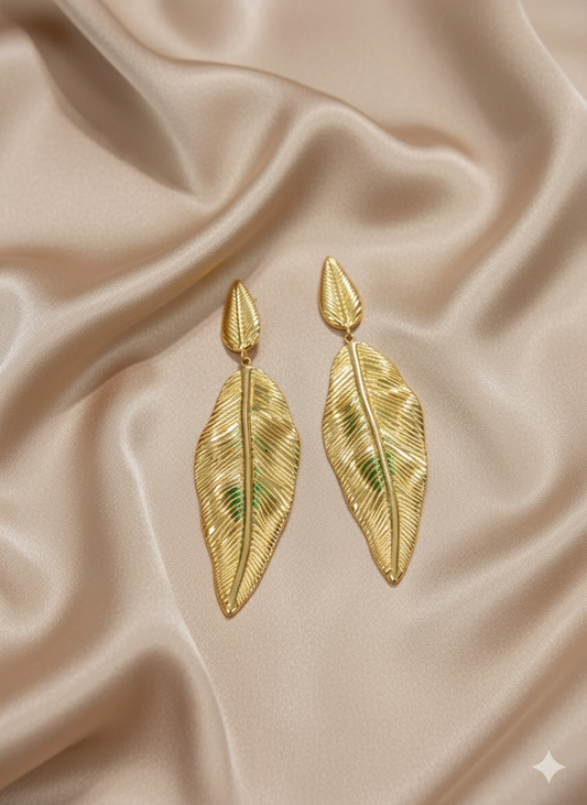 Aurelia Leaf Earrings