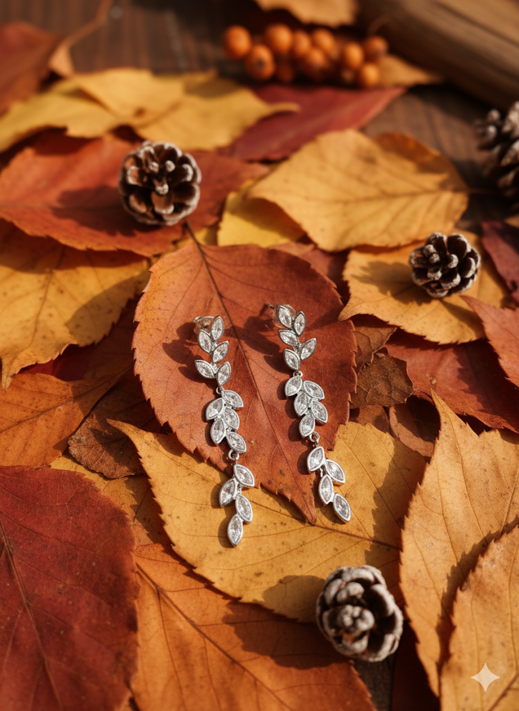 Glimmering Laurel Earrings