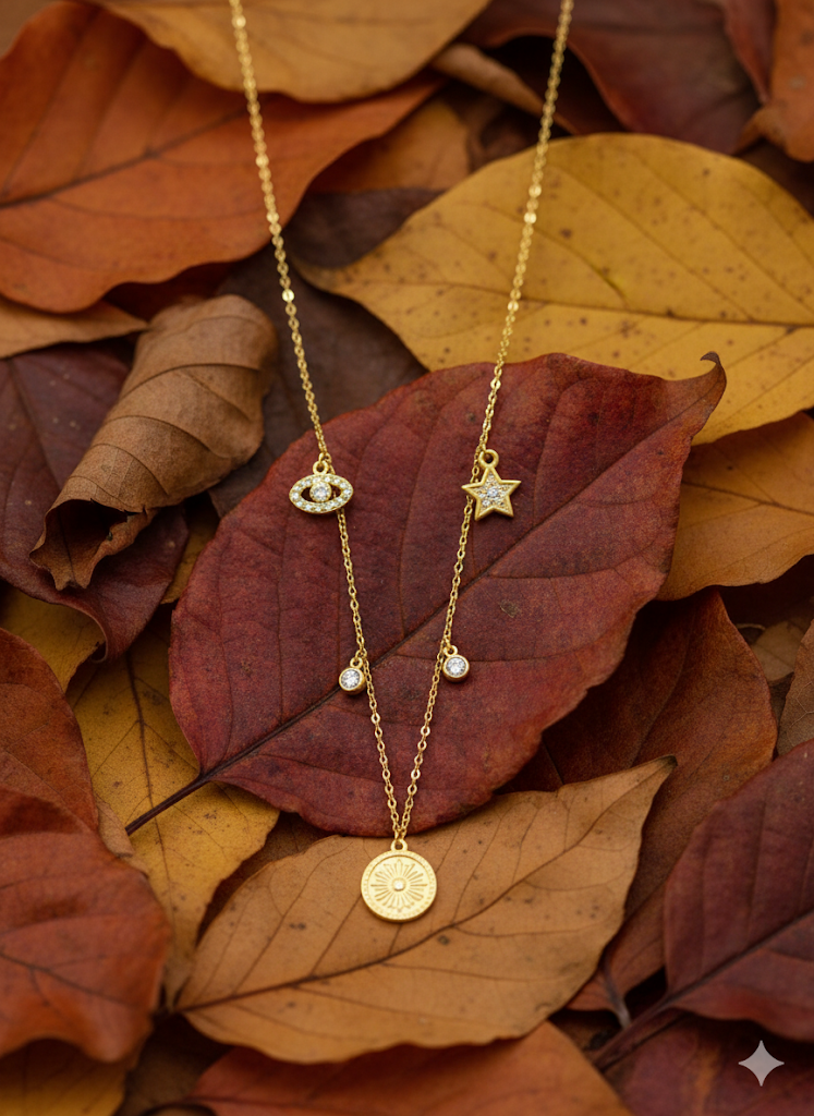 Golden Hour Charm Neckpiece