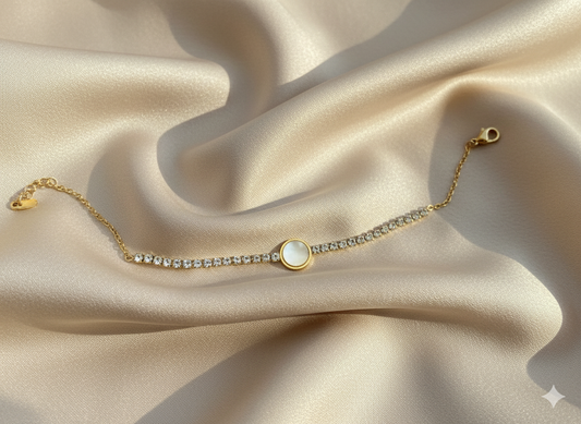 Mother of Pearl Anklet