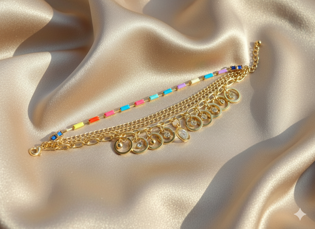 Multicolor Layered Bracelet