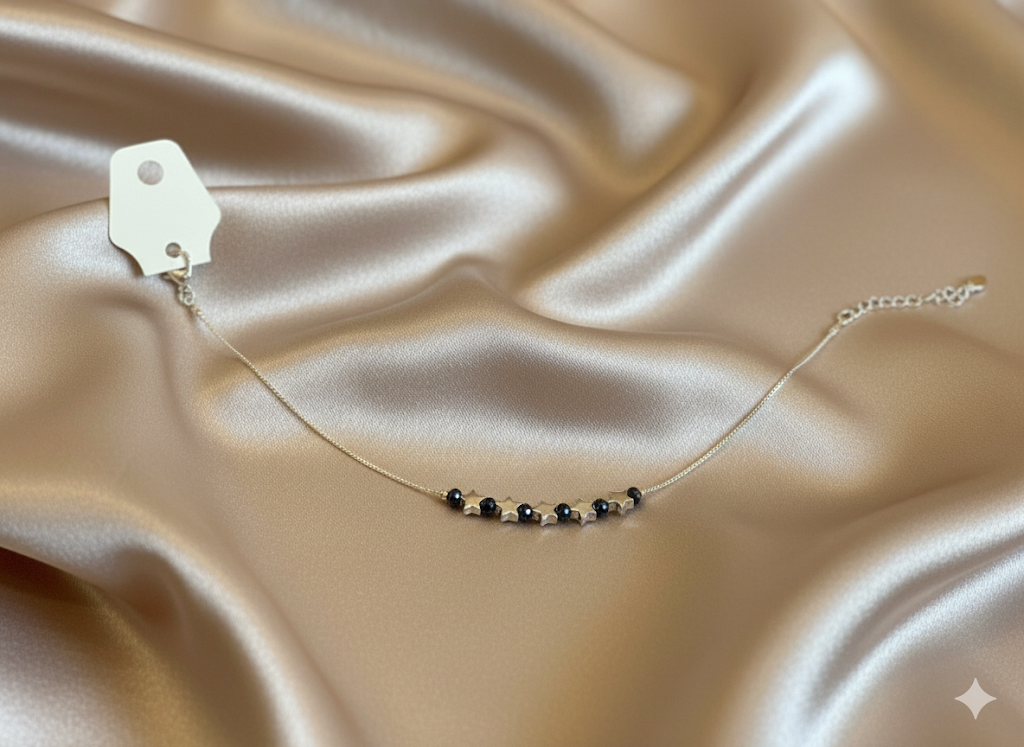 Star Bead Anklet