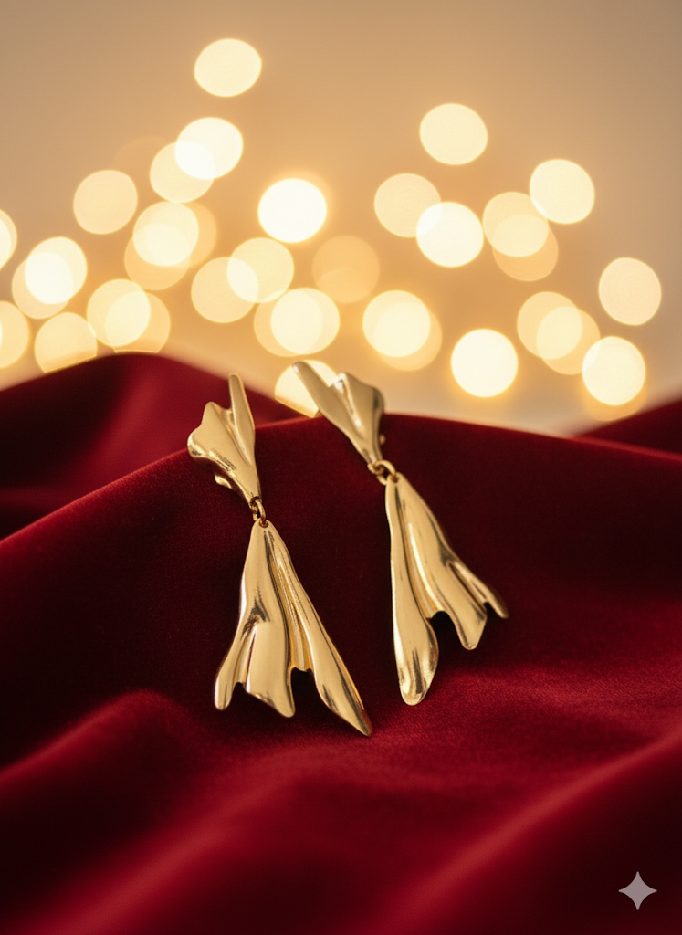 Wavy Flora Earrings