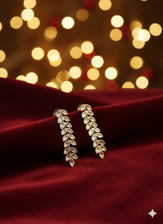 Crystal Vine Earrings