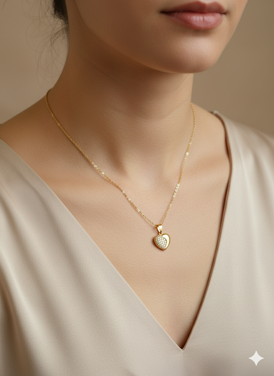 Nova Heart Neckpiece